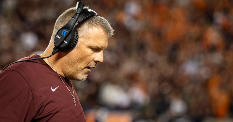 Virginia Tech fans boo, call for head coach Justin Fuente to be fired
