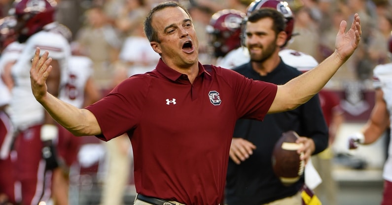 paul-finebaum-shane-beamer-south-carolina-possibly-leaving-for-virginia-tech-job-justin-fuente
