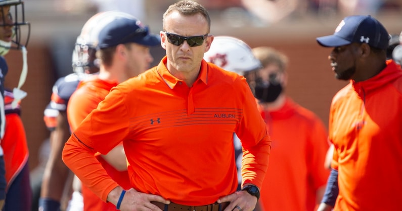 bryan-harsin-reacts-to-auburn-vaccination-mandate-deadline-college-football-sec-covid-19
