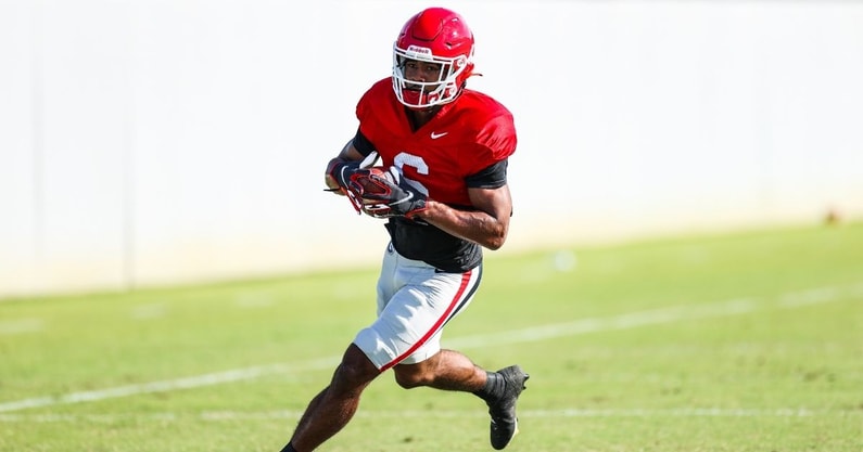 Georgia running back Kenny McIntosh enters plea following April car crash guilty speeding seatbelt violation dismissed reckless driving charge