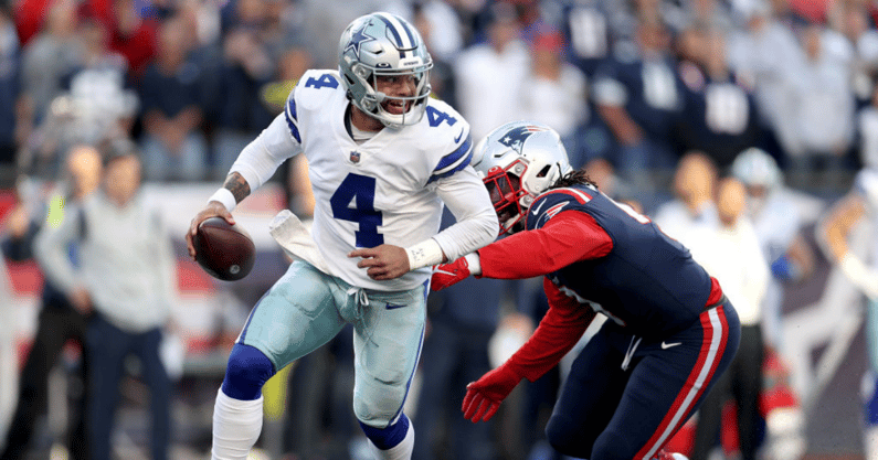 Dak-Prescott-provides-update-injured-calf-Dallas-Cowboys-Minnesota-Vikings-questionable