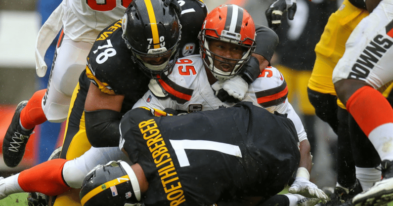 Myles Garrett still has target on Steelers quarterback Ben Roethlisberger -  On3