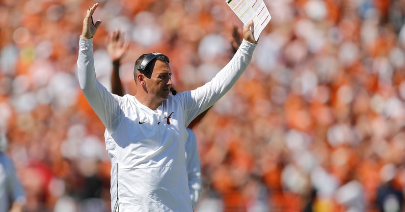 steve-sarkisian-injury-update-clavicle-jordan-whittington-texas-longhorns-wide-receiver