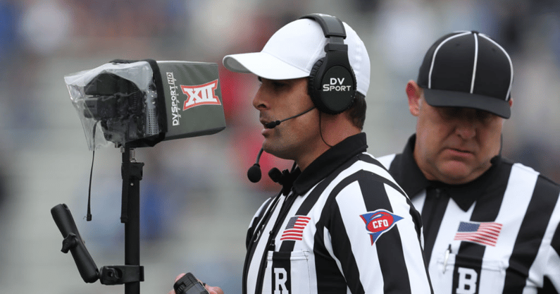 WATCH-Big-12-referee-controversy-starts-early-Oklahoma-Sooners-vs-Iowa-State-Cyclones-touchdown-touchback-fumble