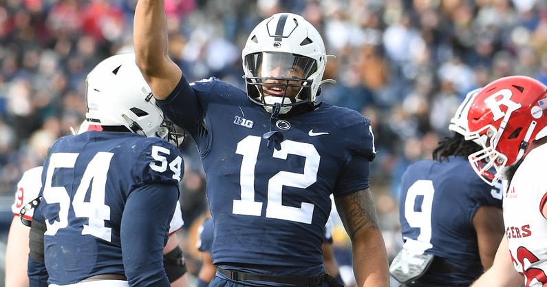 Team Name select Penn State Nittany Lions linebacker Brandon Smith in 2022 NFL Draft