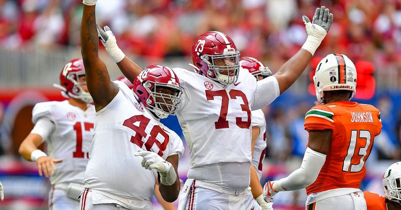 linebacker-will-anderson-describes-offensive-lineman-evan-neal-practice