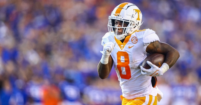 tiyon-evans-sends-message-tennessee-volunteers-fans-after-entering-ncaa-transfer-portal