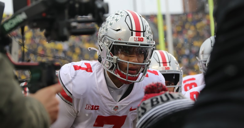 CJ Stroud by Birm -- Lettermen Row