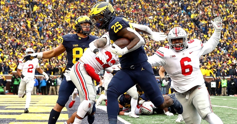 jim-harbaugh-compares-hassan-haskins-ghost-ohio-state-buckeyes