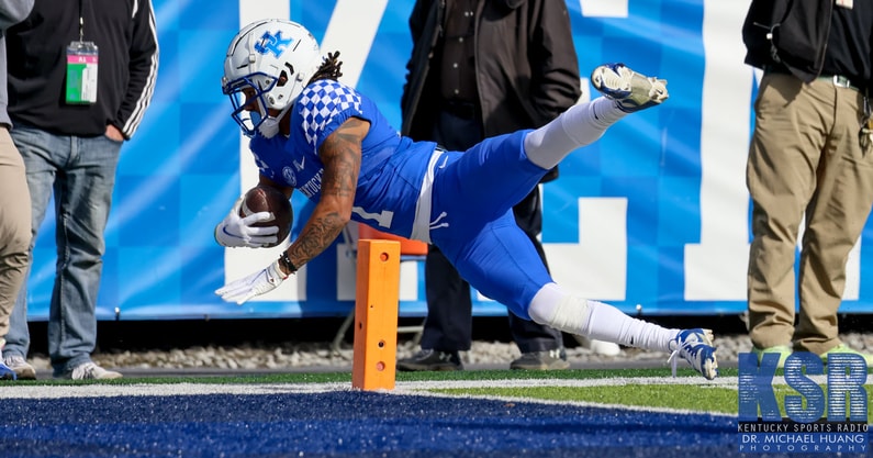 Wan'Dale Robinson sets UK Single-Season Receptions Record - On3