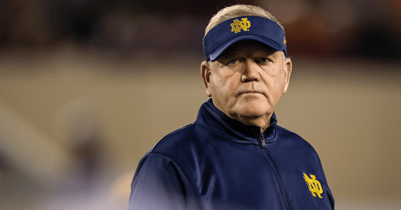report-brian-kelly-ghosts-notre-dame-amidst-lsu-rumors