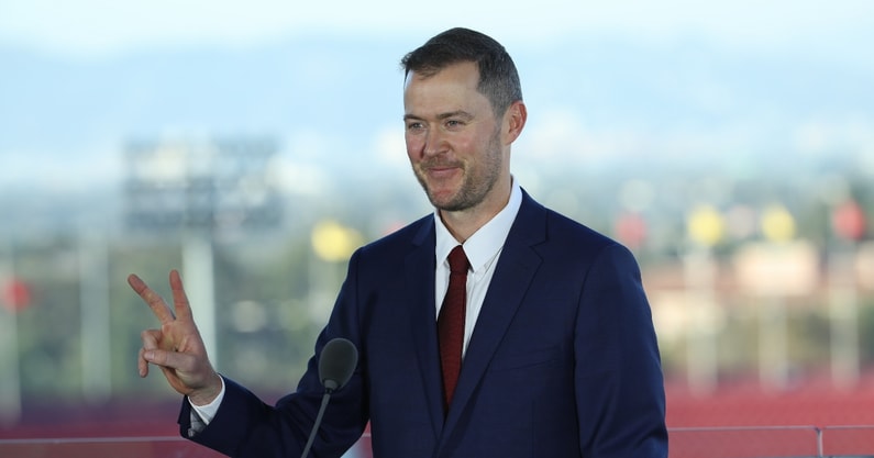 joel-klatt-fiercely-defends-lincoln-riley-brian-kelly-fox-sports-colin-cowherd-oklahoma-sooners-notre-dame-fighting-irish-usc-trojans-lsu-tigers