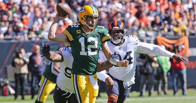Aaron Rodgers rehashes 'I own you' moment from last game against the Bears