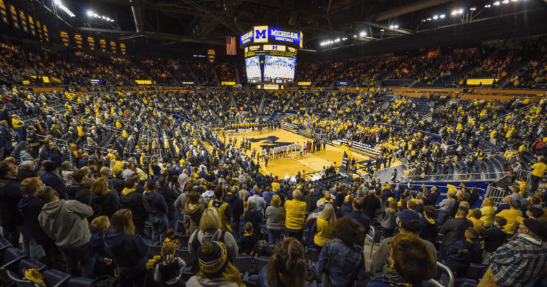 Michigan basketball Crisler Center