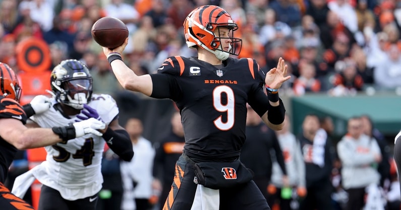 John Harbaugh unhappy with Bengals, Joe Burrow amid Bengals historic  passing day - On3