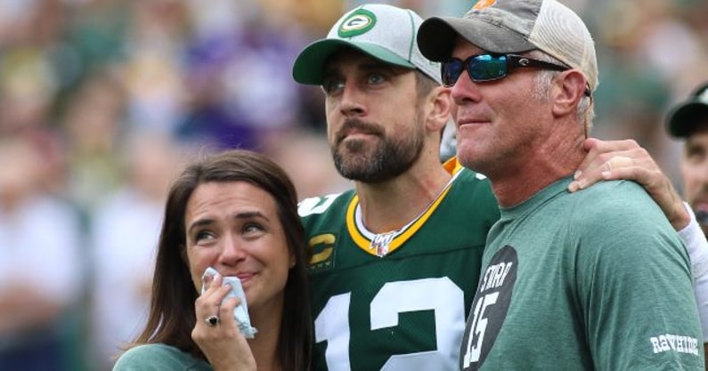 Aaron Rodgers gives surprising take on Brett Favre - On3