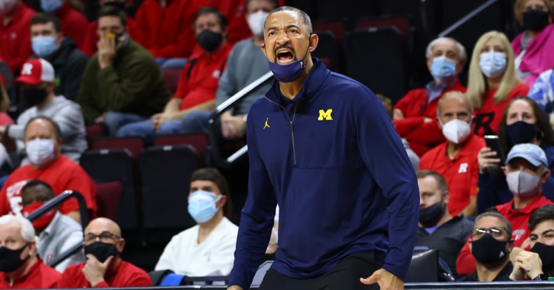 Michigan coach Juwan Howard 