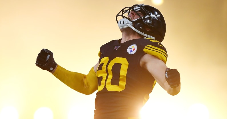 T.J. Watt joins prestigious company after winning 2021 Defensive Player of  the Year award - On3