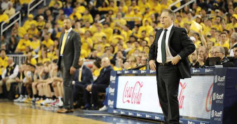 Michigan and Michigan State basketball coaches
