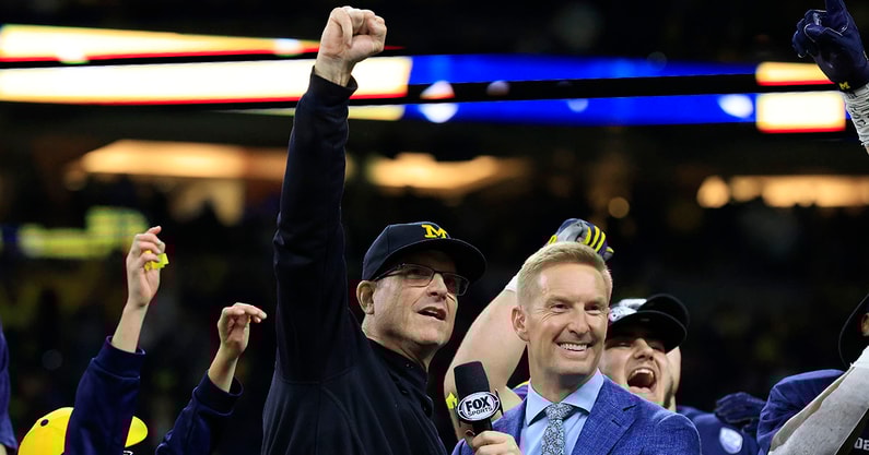Michigan coach Jim Harbaugh