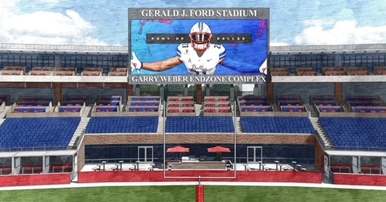 SMU is embarking on a massive football facility project.