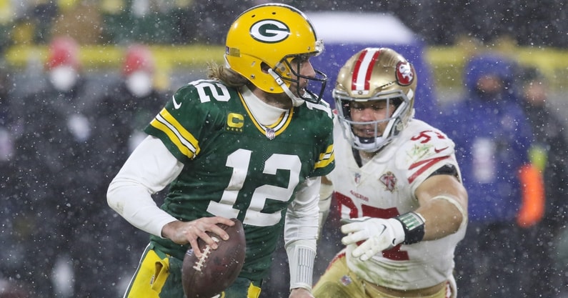 Aaron Rodgers makes bad NFL history in Packers loss to 49ers - On3