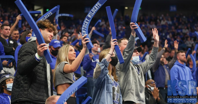 Kentucky fans, Rupp Arena