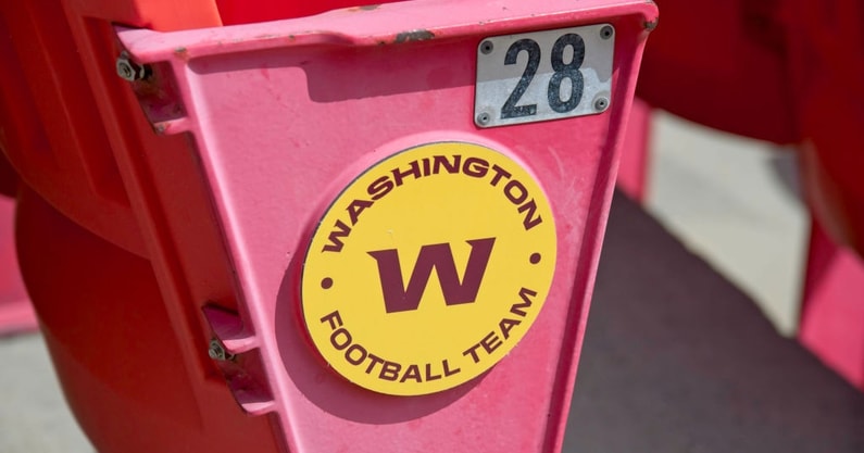 Washington Football Team staff stocks team store with new team name - On3