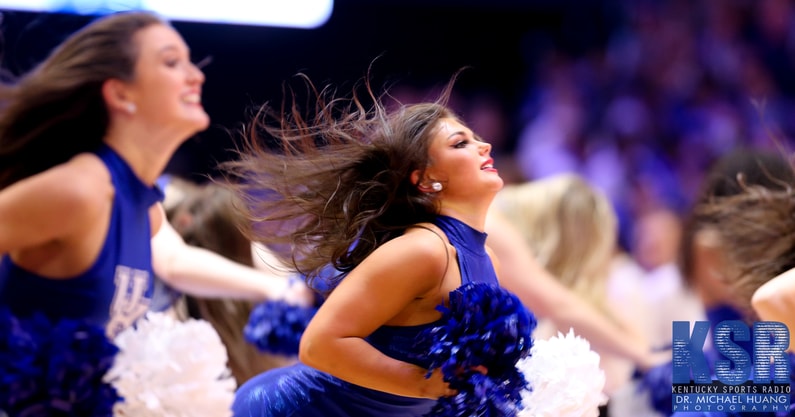 Kentucky cheer, dance team, Rupp