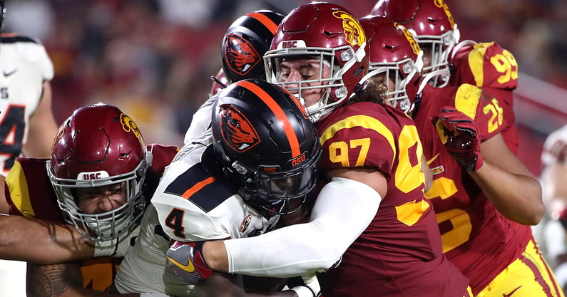 USC's defense is looking to make an impact this weekend when the Trojans travel to Corvallis.