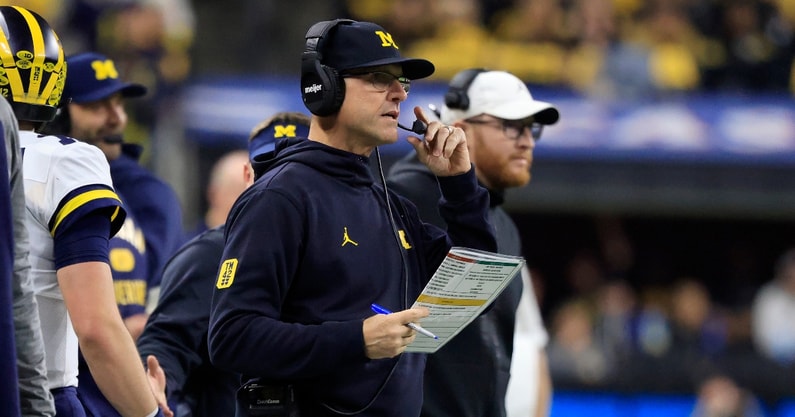 Michigan football Jim Harbaugh