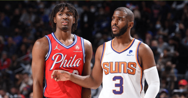 Tyrese Maxey, Chris Paul