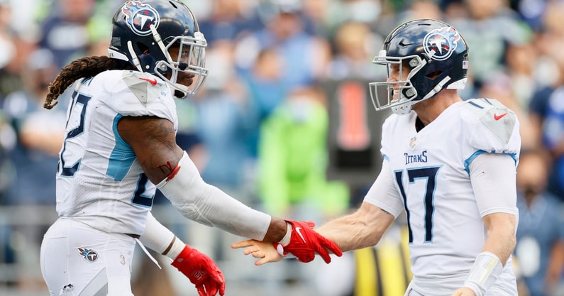 Ryan Tannehill and Derrick Henry