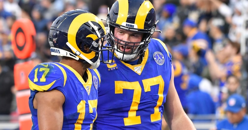 Andrew Whitworth gets emotional discussing the impact of Robert Woods on  the Rams - On3