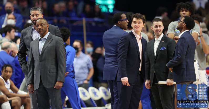 Bruiser Flint, Orlando Antigua, Riley Welch, Kentucky coaches