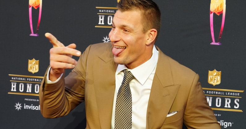 Rob Gronkowski reveals one quarterback he would consider playing