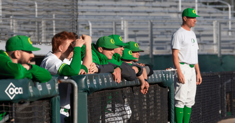 No. 22 Oregon baseball drops opening game of Pac-12 tournament - On3