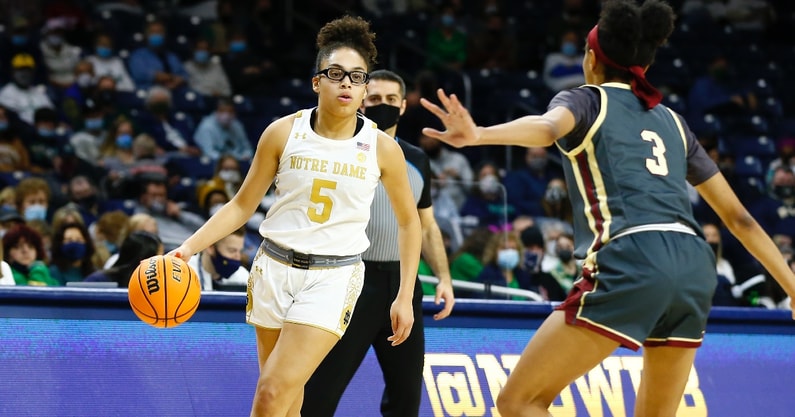 notre dame olivia miles 