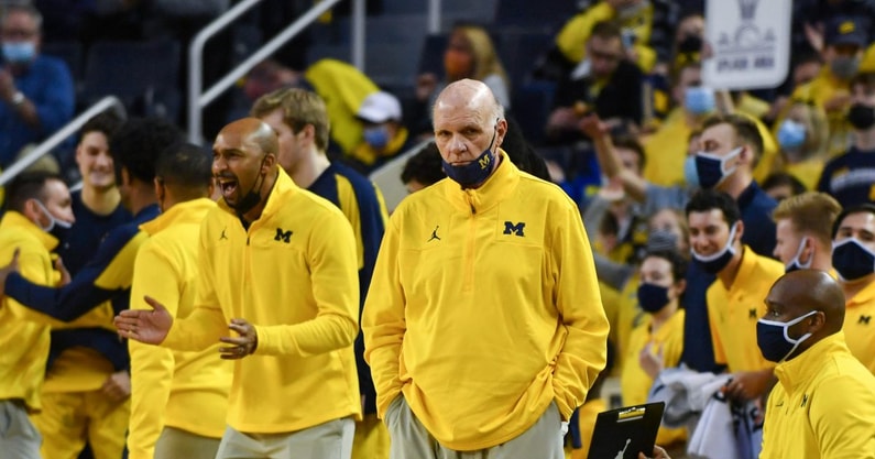 Michigan assistants Phil Martelli and Saddi Washington