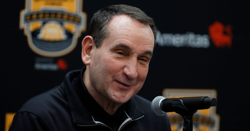 Coach K calls out Mark Emmert, unleashes list of questions for NCAA - On3