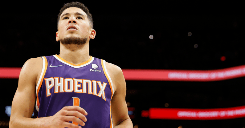 No. 1 on the jersey. No. 1 in the league. Devin Booker has been