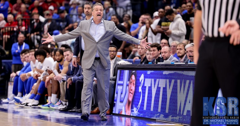 John Calipari mad 