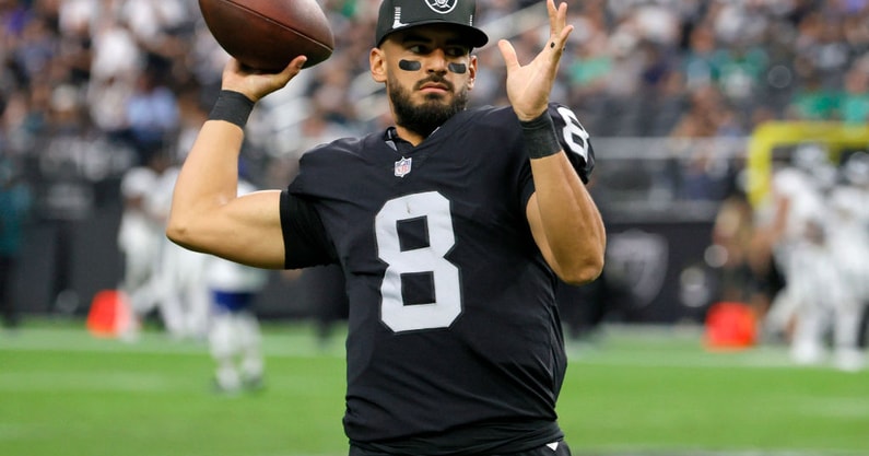 Status update on Raiders quarterback Marcus Mariota - On3