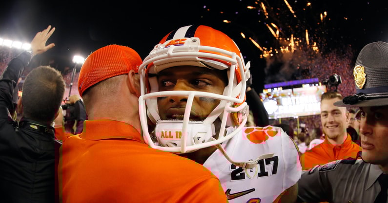 Deshaun watson top national championship jersey