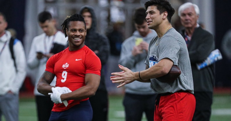 Jerrion Ealy and Matt Corral