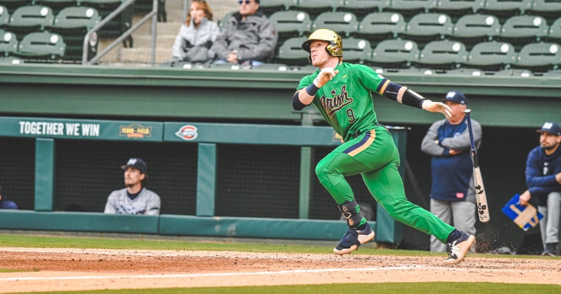 Notre Dame baseball Jack Brannigan