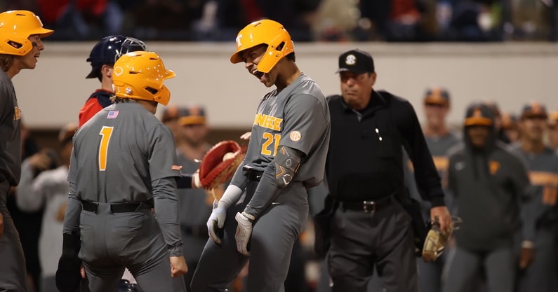 Tennessee Baseball up to No. 1 spot