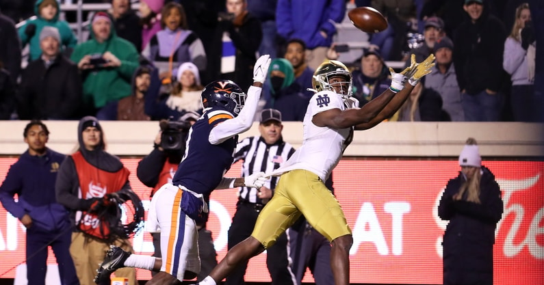 What receiver Kevin Austin hoped to accomplish at Notre Dame pro day