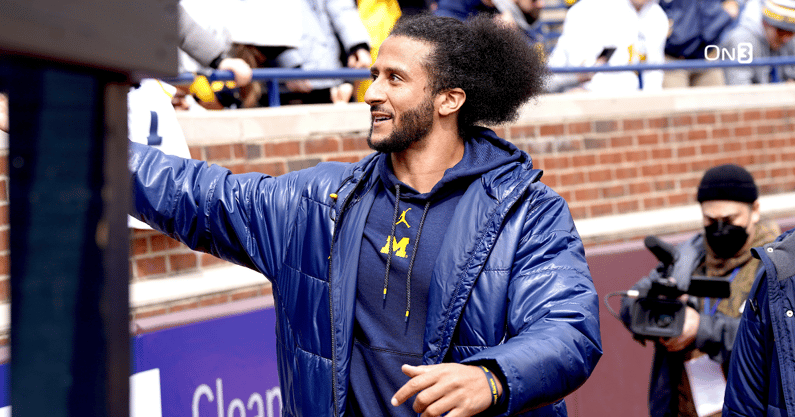 Michigan Twitter reacts to Colin Kaepernick's workout at spring game