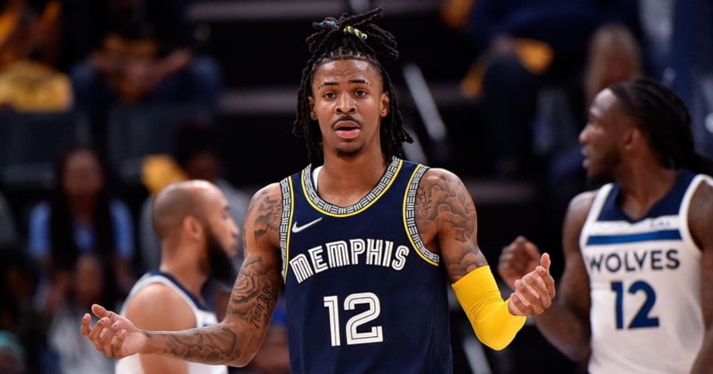Grizzlies: Watch as Ja Morant makes an early case for dunk of the year